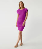 Michael Stars Ricci Power Shoulder Dress