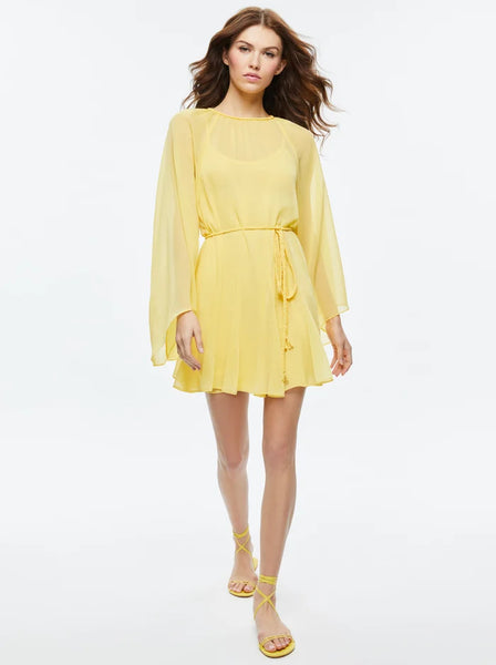 Alice and Olivia Gitana Dress W/Tie Belt