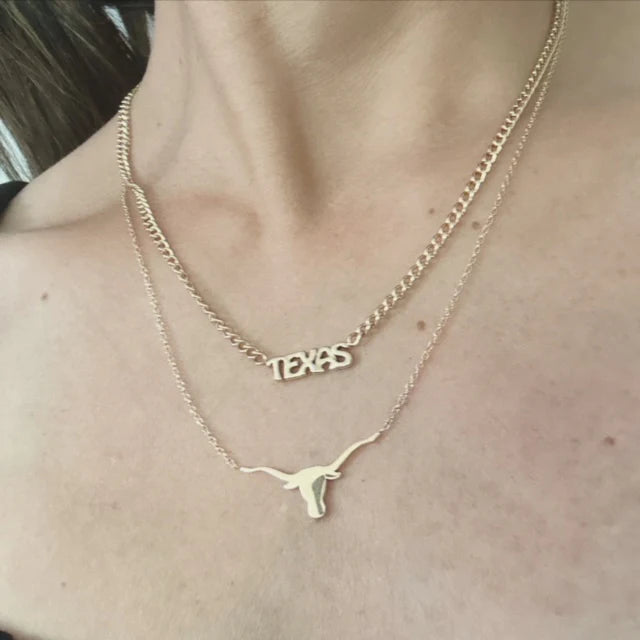 A Wink Of Yellow Texas Necklace