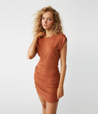 Michael Stars Ricci Power Shoulder Dress