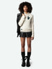 Zadig and Voltaire Moony WS Heart Hoodie Sweater