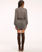 Ramy Brook Ralston Ruched Knit Mini Dress