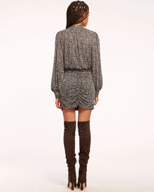 Ramy Brook Ralston Ruched Knit Mini Dress