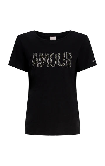 Cinq A Sept Heatset Grommet Amour Tee