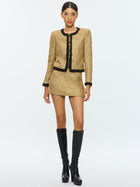 Alice and Olivia Landon Cropped Jacket