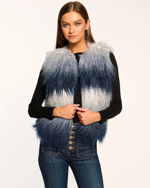 Ramy Brook Walter Faux Fur Vest