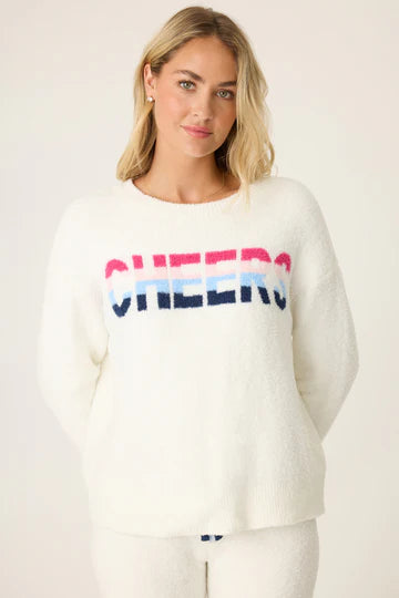 PJ Salvage Marshmallow Party Snuggle Sweater