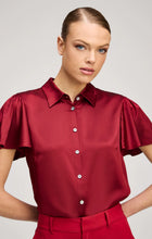 Cinq A Sept Flutter Sleeve Fiona Top