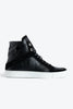 Zadig and Voltaire High Flash High-Top Wrinkle Sneakers