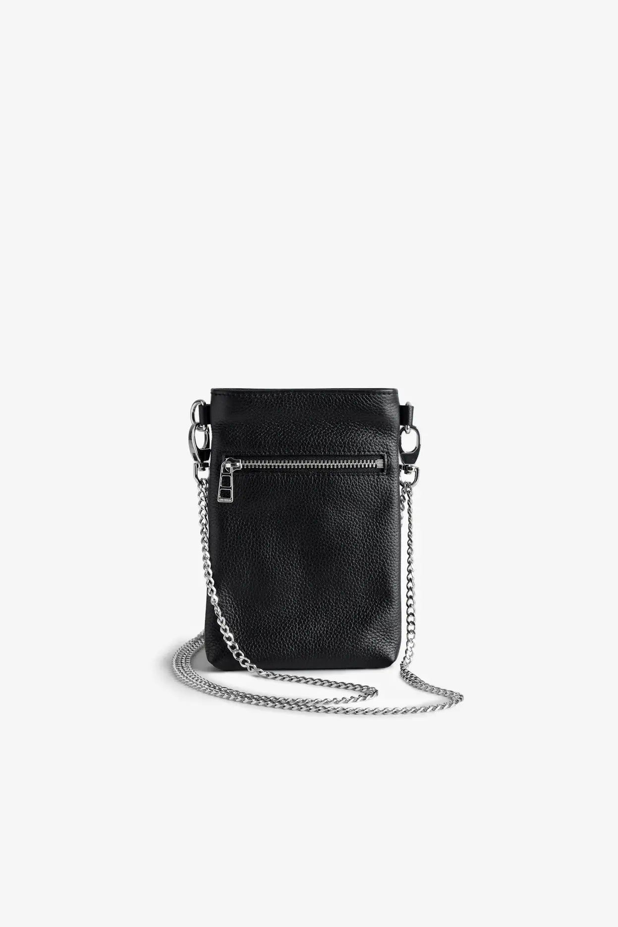 Zadig and Voltaire Rock leather phone pouch