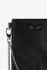 Zadig and Voltaire Rock leather phone pouch