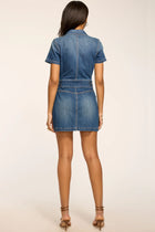 Ramy Brook Liv Button Down Denim Mini Dress
Collared Cotton