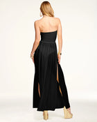 Ramy Brook Calista Coverup Maxi Dress
Strapless Bandeau Bodice with Side Slit Skirt