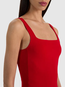 Alice & Olivia DEVIN SIDE PANEL TANK