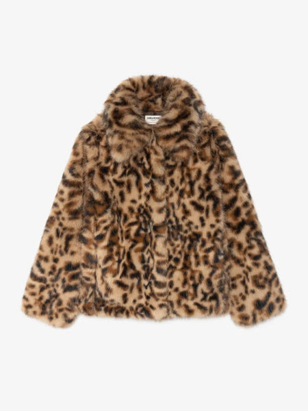 Zadig and Voltaire Finito Faux Fur Coat