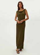 OPHELIA OFF-SHOULDER MIDI DRESS