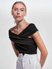 AS By DF Joni Crossover Top - Black