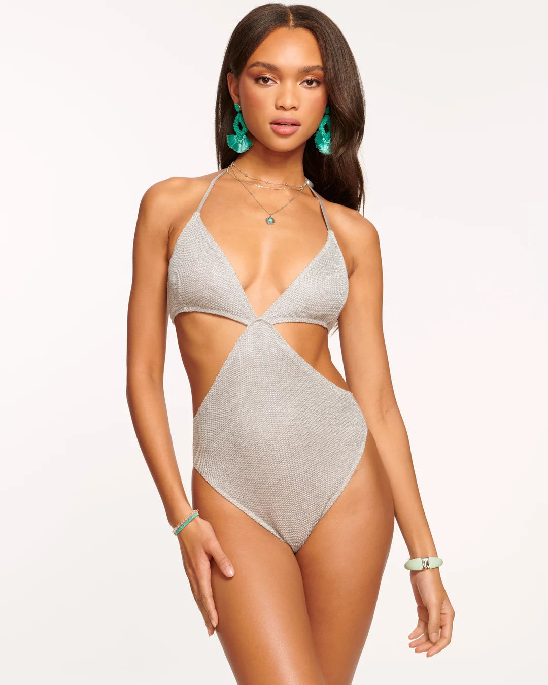 Ramy Brook Corina Cutout One Piece Swimsuit