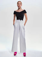 AS By DF Joni Crossover Top - Black