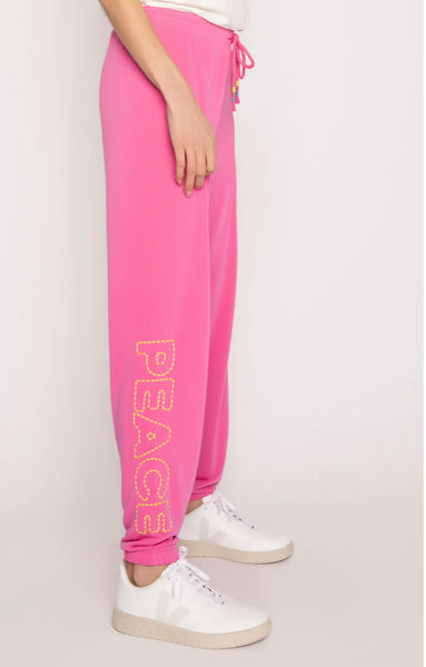 PJ Salvage Neon Dream Banded Pant