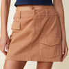 Monrow Cargo Mini Skirt