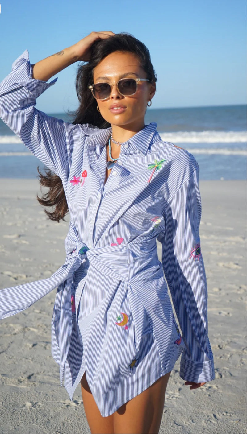 Romibasha Sunshine Shirt Dress