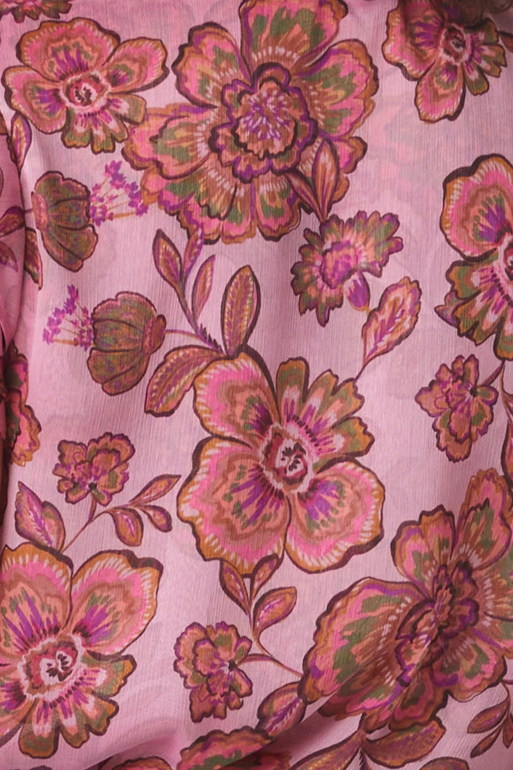 Misa Marion Skirt - Amaranth Flora