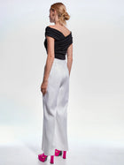 AS By DF Joni Crossover Top - Black