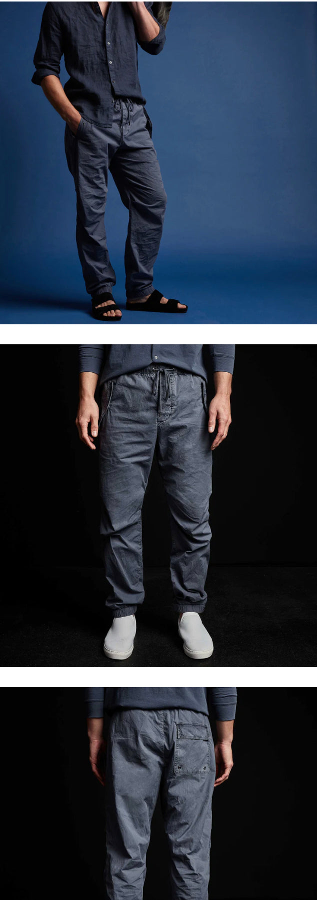 James Perse Mens Parachute Flight Pant