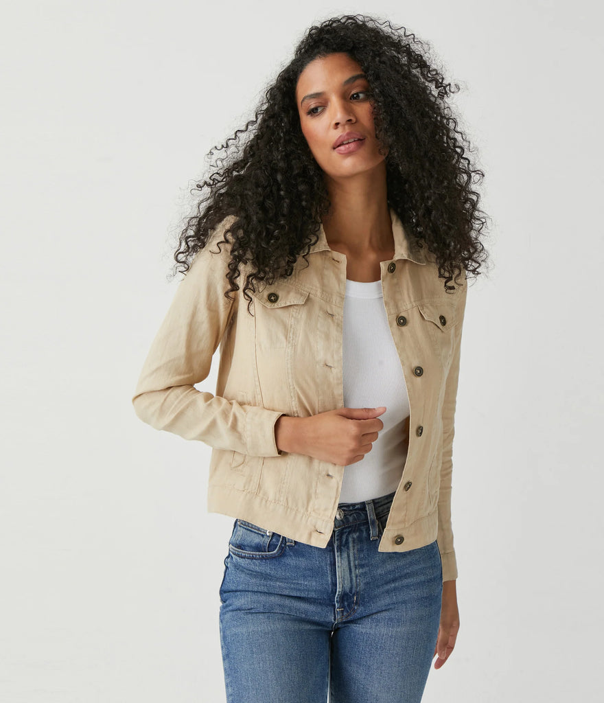 Michael stars linen deals jacket