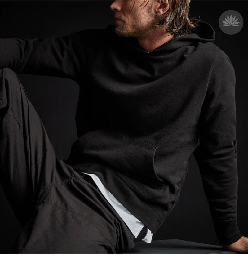 James Perse Mens French Terry Hoody