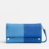 Hammitt AJ CROSSBODY CLUTCH Oasis Blue/Brushed Silver