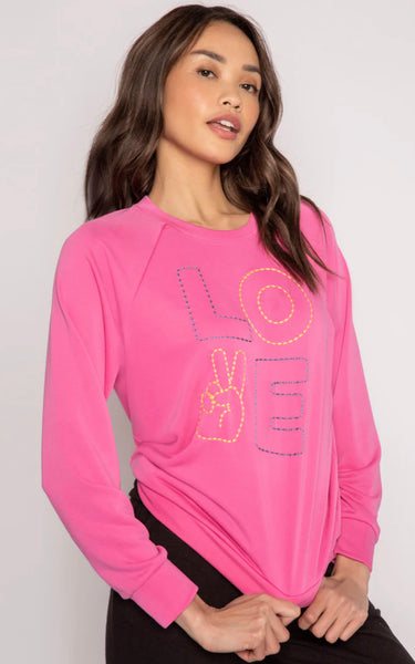 PJ Salvage Neon Dream Long Sleeve Top