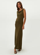 OPHELIA OFF-SHOULDER MIDI DRESS