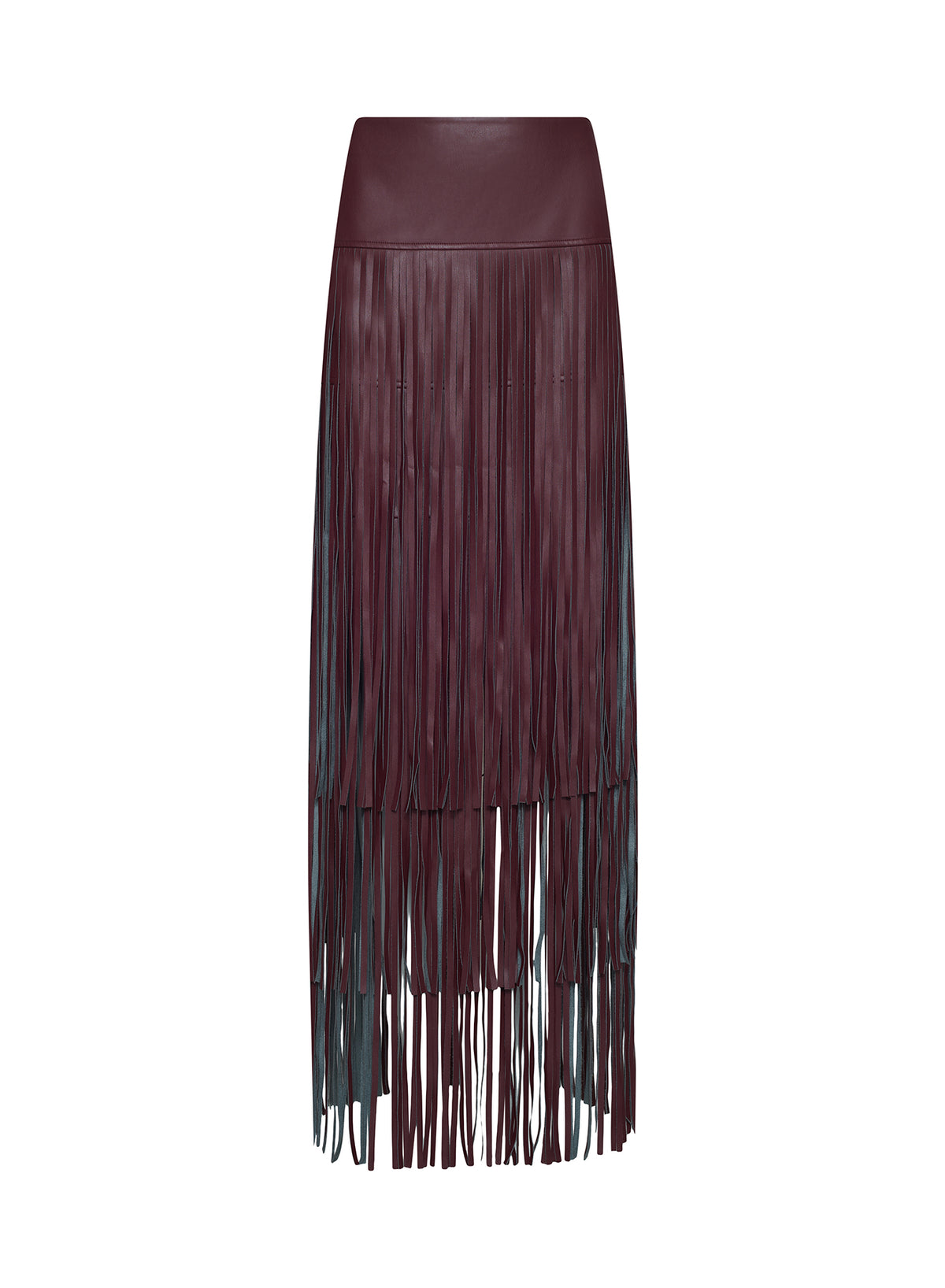 KAROLINE MAXI FRINGE SKIRT