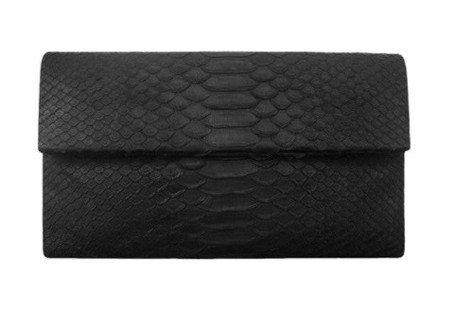 Fig Tree Python Clutch - Black