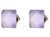 Alexis Bittar pyramid post earrings purple