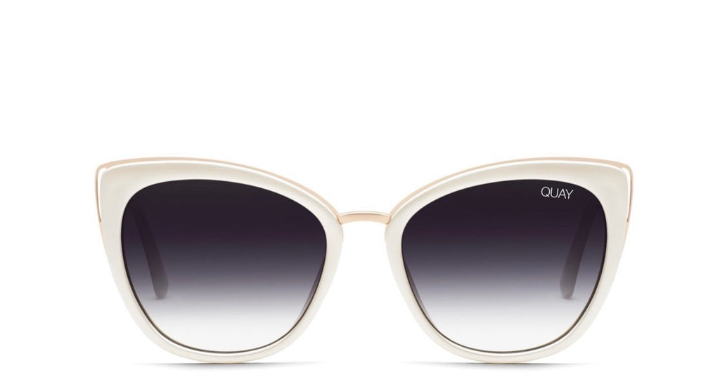 Quay Honey- pearl fade sunglasses