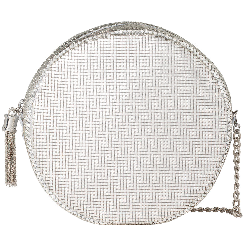 Whiting & Davis Round tassel Crossbody