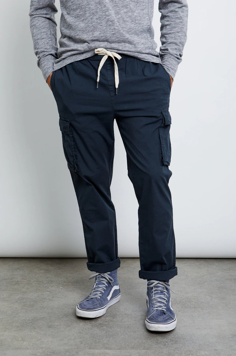 Rails Mens Emmerson washed black - pants