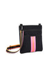 Haute Shore Peyton Soul - bk/pink and orange stripe crossbody