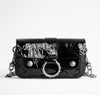 Zadig & Voltaire Kate Wallet - wrinkle patent leather  black
