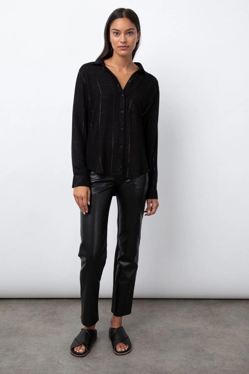 Rails HUNTER - EBONY TINSEL shirt