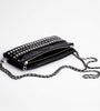 Zadig & Voltaire Rock grained bag with studs - black
