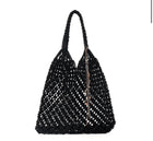 JADEtribe Macrame Sac Charm Tote Sand