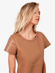 ASbyDF NEW GUARD LEATHER TEE