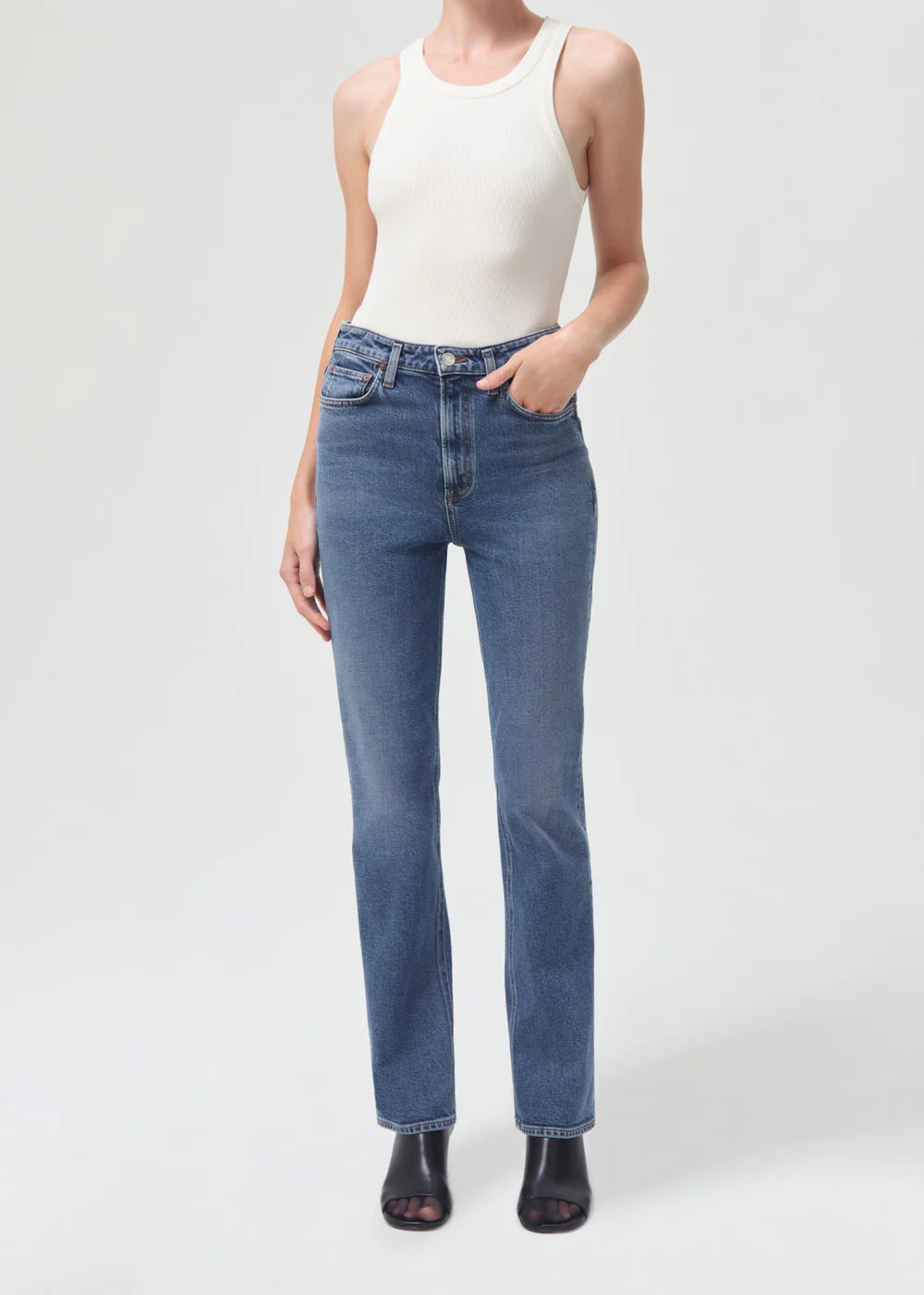 AGOLDE Vintage Boot High Rise Boot - Prophecy