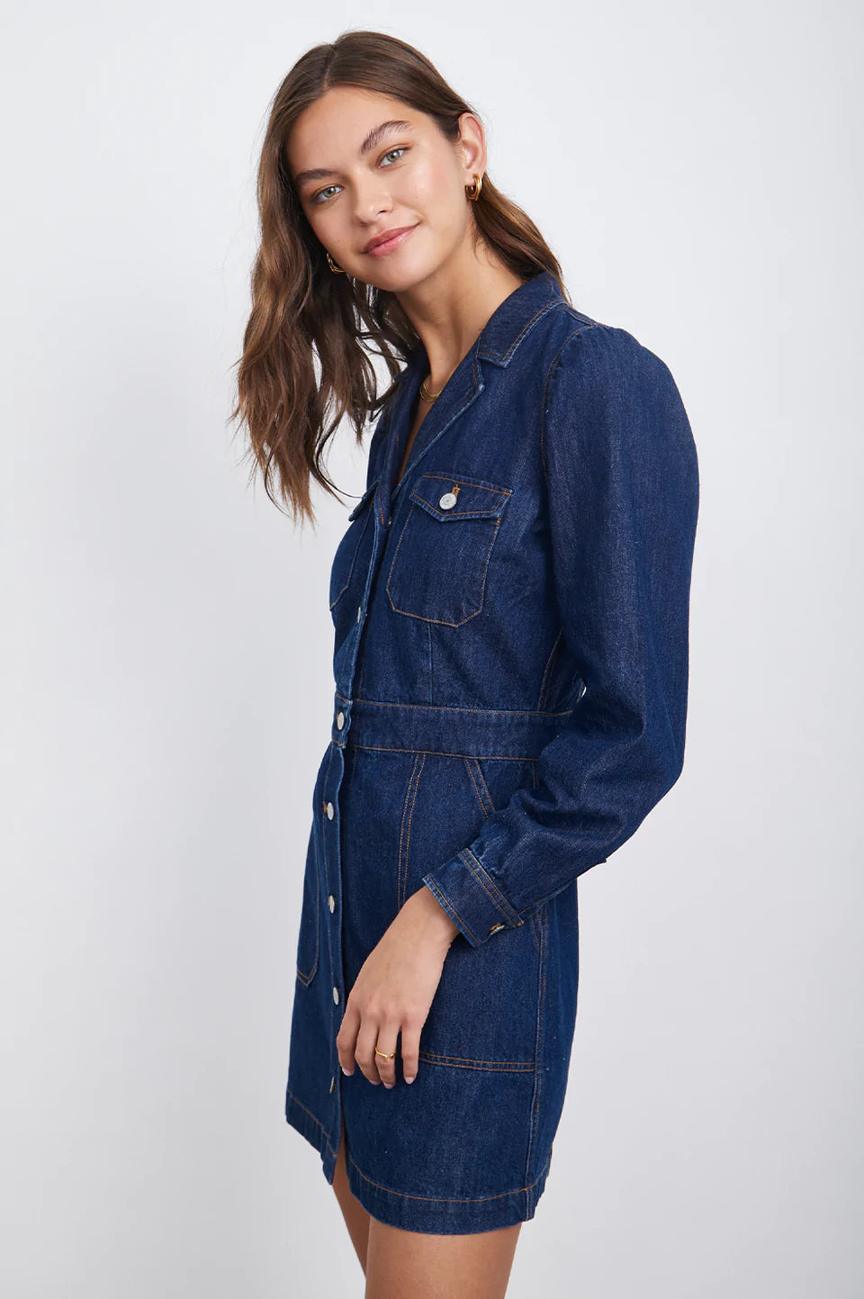 Rails - Women's Lisette Dress - Raw Denim Rails - Women's Lisette Dress - Raw Denim