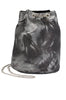 Whiting & Davis tie dye bucket bag