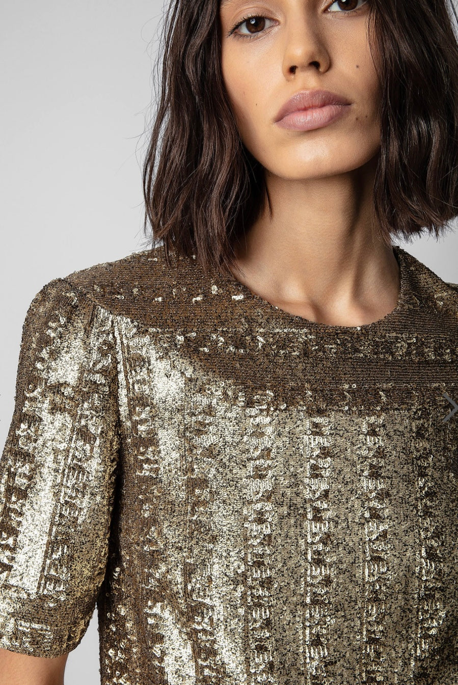 Zadig & Voltaire Toysse Sequin Blouse